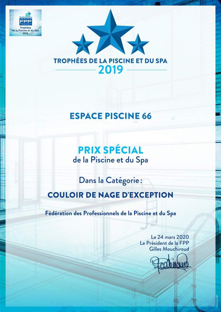 Prix d’excellence pour piscines Alénya