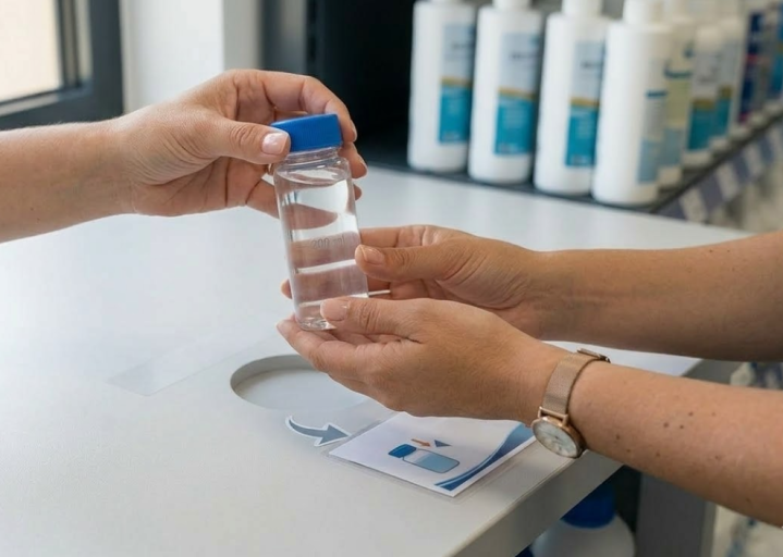 Analyse de votre eau de piscine en magasin